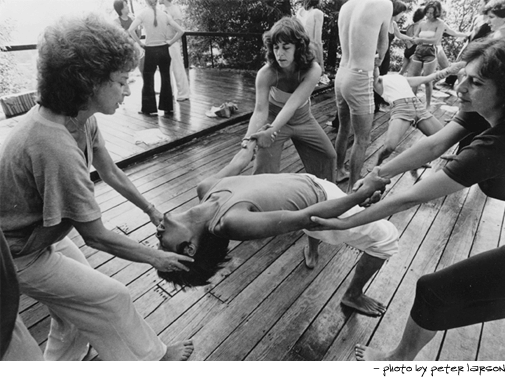  Halprin's outdoor dance deck. 