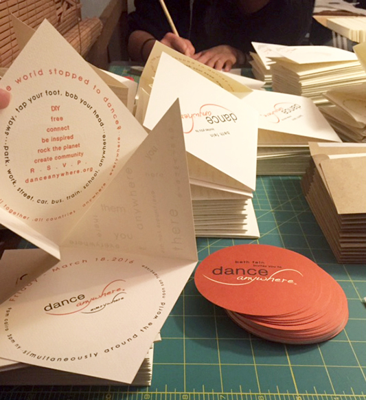 preparing the preparing invitations to send out... photo: cianna valley