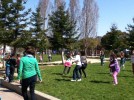 Dancing at Malcolm X Elementary School