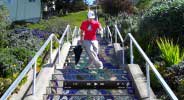 dancing on the steps / San Francisco